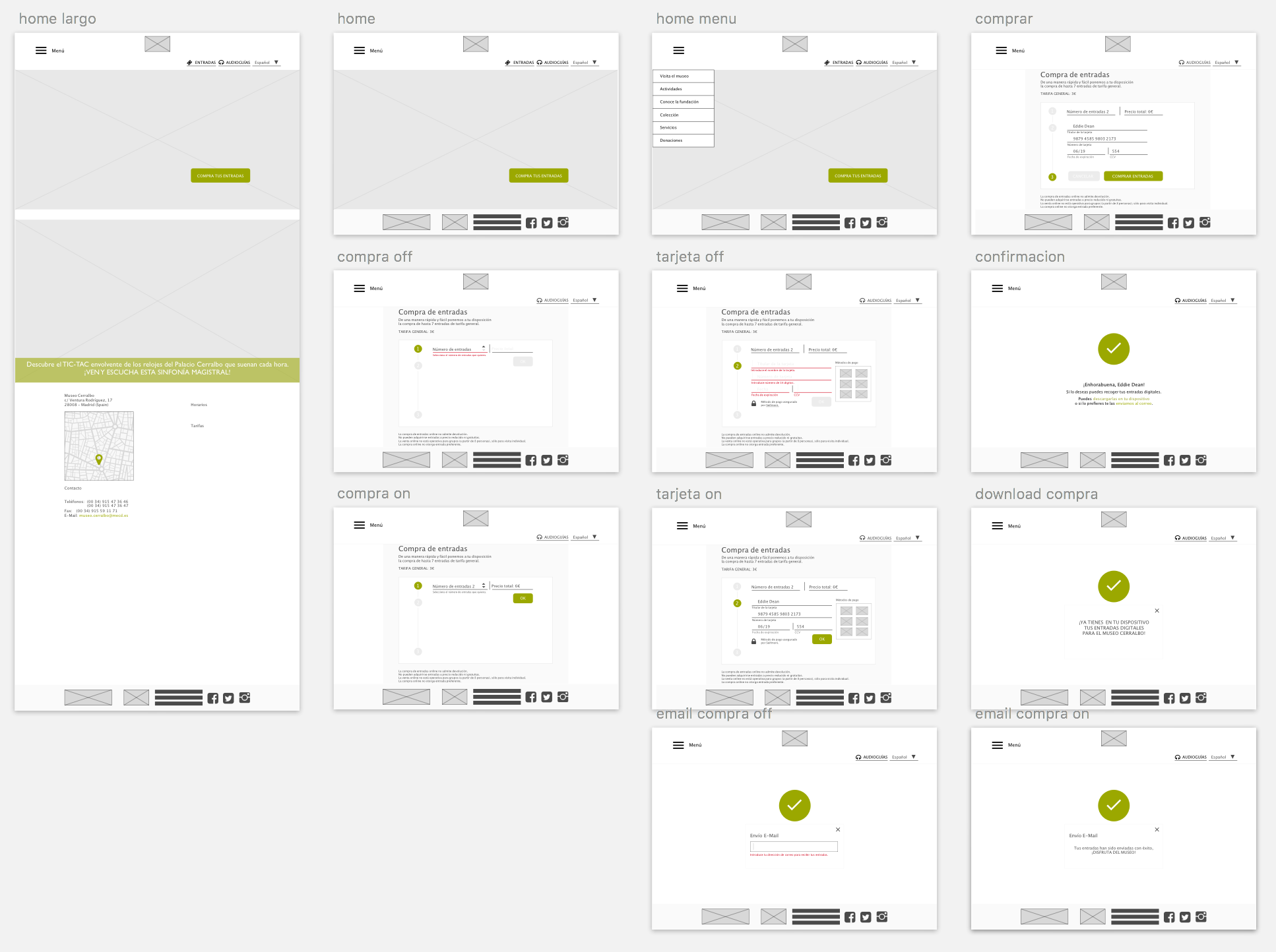 Wireframes