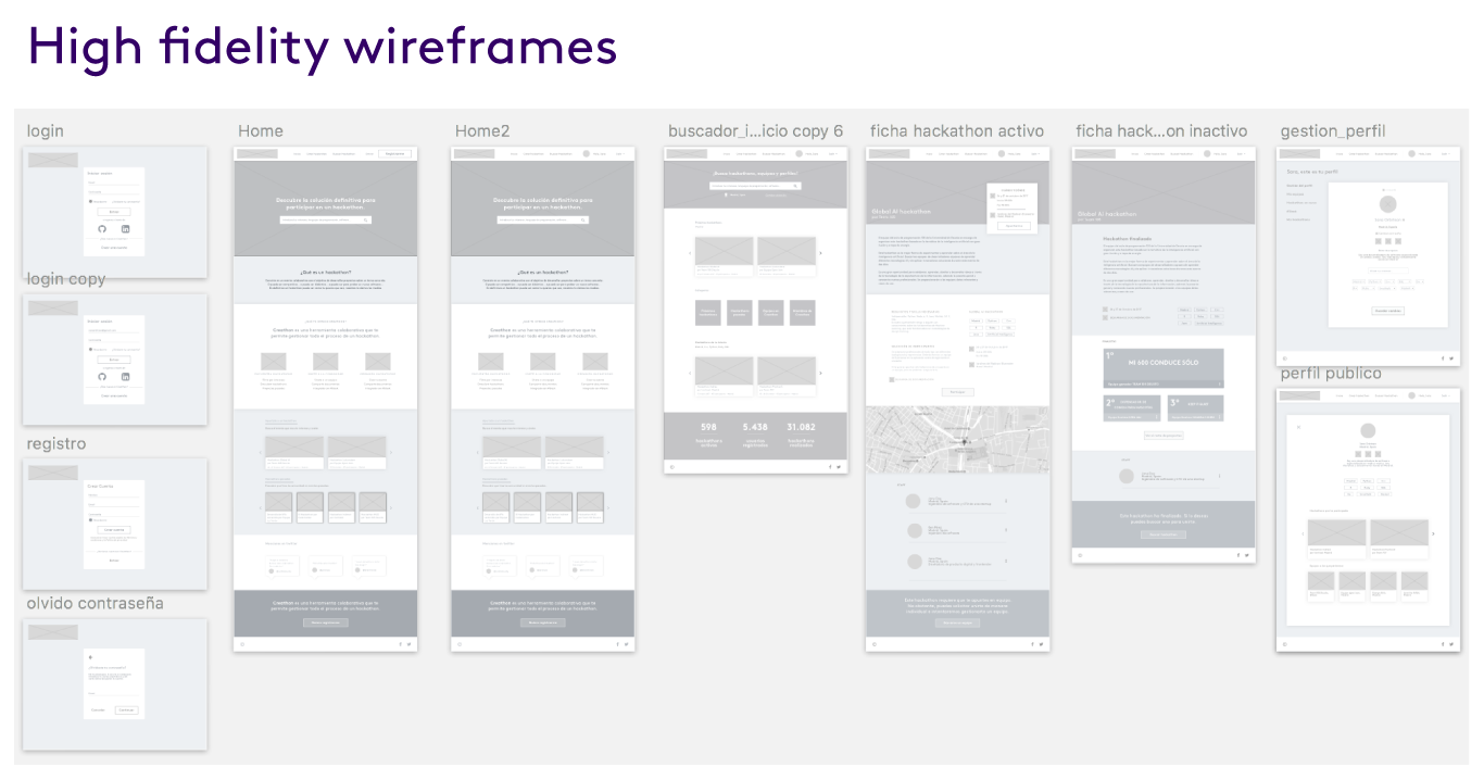 wireframes